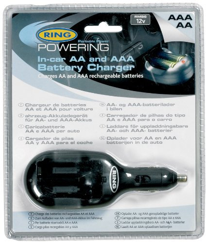 Ring Automotive AA/AAA In-Car Battery Charger