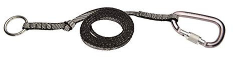 Astral Web Toe - Lightweight, Compact Water Rescue Tow Strap Rope for Kayaking, Rafting, Boating, & Whitewater - Black - One Size