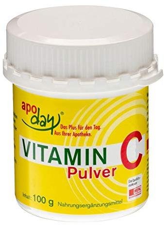 apoday Vitamin C Pulver Dose, 100 g Pulver
