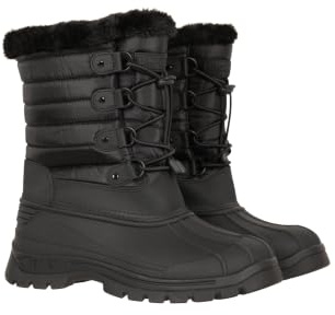 Mountain Warehouse Whistler Womens Adaptive Snow Boots Black 7