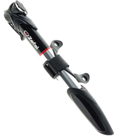 ZEFAL - Mini Air Profil XL Telescopico Alluminio, Argento/Nero, Taglia unica