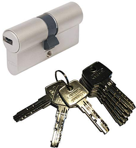 ABUS EC550 Profil-Doppelzylinder Länge (a/b) 30/30mm (c=60mm) mit 8 Schlüssel