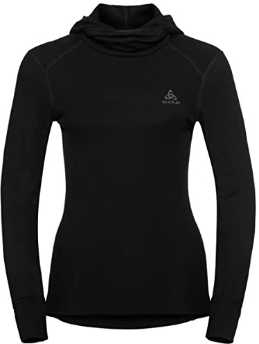 Odlo Femme T-Shirt à Manches Longues avec Masque Active Warm ECO