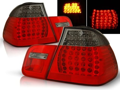 LED Rückleuchten Set für BMW E46 LCI 09.2001-03.2005 Limousine Set rot smoke