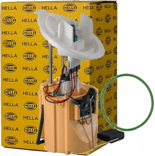 HELLA 8TF 358 146-021 Kraftstoffpumpe - Benzinpumpe - elektrisch - 4-polig | Kompatibel mit: MERCEDES-BENZ E-CLASS, E-CLASS T-Model