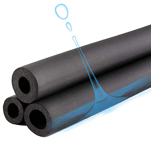 KEIOMI Rohrisolierung Isolierschlauch, Gummi Schaumstoffrohr Für Griff Unterstützung Klimaanlage Thermische Sanitär-Rohre, 20mm 25mm 38mm 45mm 48mm Für Outdoor Winter Bewässerung, Spigot Isolierung