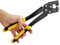 Dioche Pince Placo Rail, Pince à Sertir Placo pour Profilés de Rail et Pince à Sertir Verticale Professionnelle Cartongesso Quille en Acier Léger Pince à Poinçonner Fixe Outils à Main et électriques