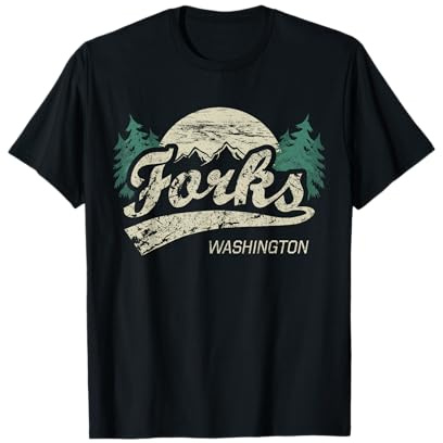 Forks Washington Vintage T-Shirt