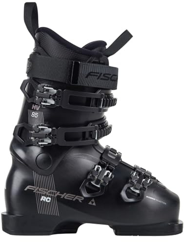 Fischer Botas de esquí para mujer, botas de esquí alpino, botas de esquí alpino, RC One 8.5, talla: MP24.0 EU38, color: negro, Flex 85, modelo 2024