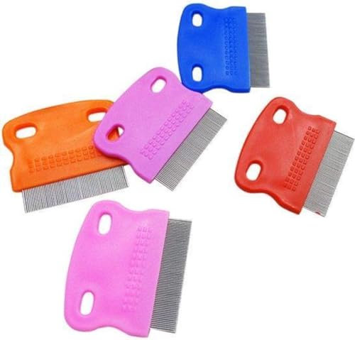 *** 2x Anti-Kopf-Läuse und Nits Comb-Check und entfernen Sie Läuse Nits und Eier aus Edelstahl- und Haustieren- von Heble® **