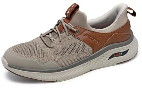 Skechers Hombre Arch Fit Crosser Emeric Slip-In Entrenador