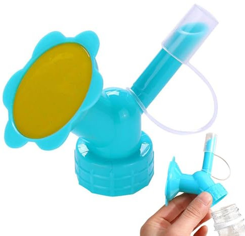 Gießkannendüse - Flasche Gießtülle Flaschenaufsatz-Bewässerungs-Gartenpflanzensprinkler, Sprinklerkopf für Gießkanne |Bewässern von Pflanzen, Doppelkopf-Flaschenverschlusssprinkler zum Bewässern von G