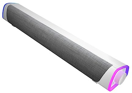 DOITOOL Altavoz Sound Blaster Cable Barra De Sonido para Ordenador De Escritorio Altavoces Estéreo Cable para Uso Hogar o Oficina Caja De Sonido Estéreo para Computadoras y Tableta