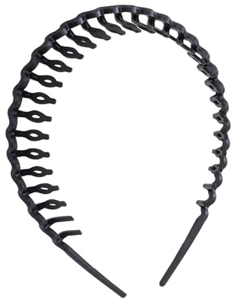Fasce Per Capelli Con Denti: Fasce Per Capelli Non Scivolano, Design Ondulato A Pettine | Accessori Per Di Moda In Resina Per Uomini Donne Ragazze, Fasce Durevoli