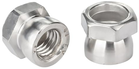 Écrou cassable en acier inoxydable, antivol, anti-torsion, sécurité M6, M8, M10, M12(6pcs m10)