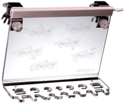F Fityle Aquarium Tool Holder Grass Maintenance Tools Rack,Easy Use Organizer,Fish Painting Aquarium Tool Storage Rack for Scissors, Broadfin slug