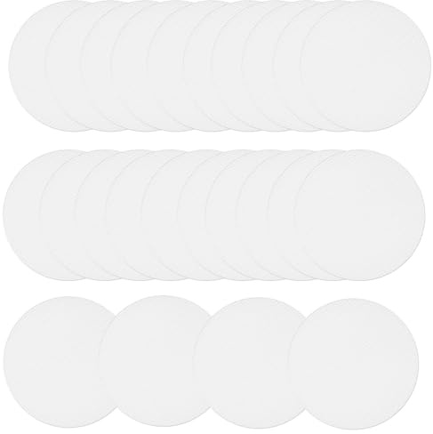 Smbxjer Lot de 24 Autocollants antidérapants Ronds pour Baignoire, adaptés aux Surfaces Lisses comme Les salles de Bain, Les cabines de Douche et Les baignoires