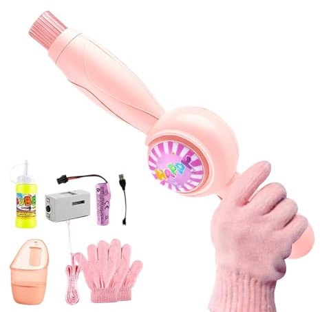 Såpbubblestav – Elastisk Stav Med Färgade Lampor | Interaktiv Fjädrande Bubbelmaskin – Rolig Present För Barnkalas Från 3 År Enna Bubble Fog Wand Nyfikenhet. Det Erbjud