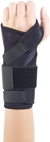 Speeron Handgelenk-Stützbandage mit Schiene, Links, schwarz