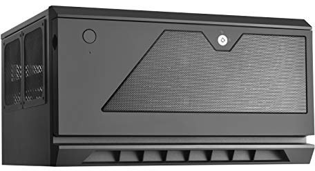 SilverStone SST-CS381 - Case Storage ATX Midi Tower Computer Case, black internal, support 8x 3.5 or 2.5 Hot-Swap HDD Bays, lockable front door, black