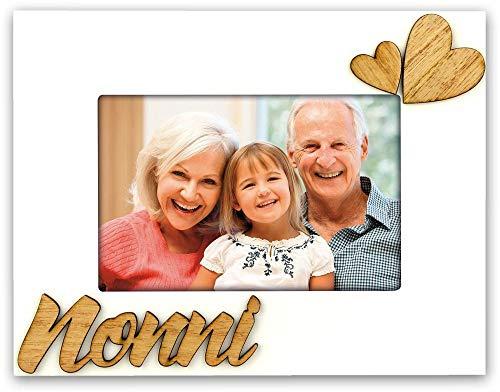 Zep MN465HI Cornice Nonni In Legno, Bianco