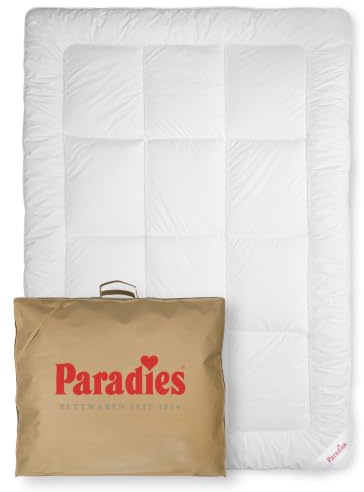PARADIES Lyocell Winterdecke 135x200 cm - Avera Lyocell Bettdecke | Weniger schwitzen, Optimaler Feuchtigkeitstransport durch Lyocell-Anteil, Made in Germany