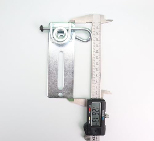 AWITALIA - STAFFA CASSONETTO APERTA SUPPORTI REGOLABILE PER MOTORE TUBOLARE TAPPARELLA TAPPARELLE IN ACCIAIO ZINCATO, NOSTRA PRODUZIONE