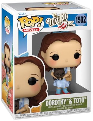 Funko POP & Buddy: Trollkarlen från Oz - Dorothy Gale med Toto - Vinylfigur för samlare - Presentidé - Officiell Merchandise - Leksaker för barn och vuxna - Filmfans - Modellfigur för samlare