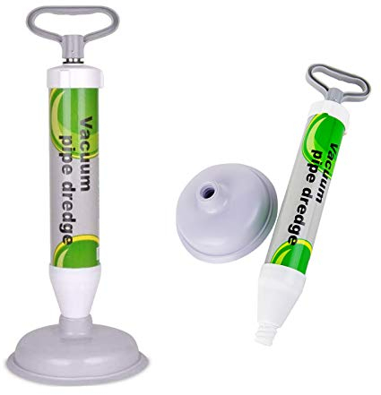 Vakuum Pömpel für Toilette - Saugglocke Abflussreiniger mit Hochdruck und starker Saugleistung, Abflussstampfer Toiletten Pümpel aus ABS und PVC für Toilette Waschbecken Badewanne Dusche