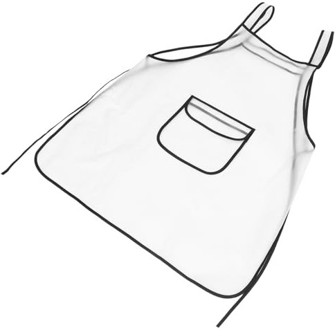 GARVALON Wasserdichte Schürze Semi-tpu-material Catering-kochschürzen Für Männer Und Frauen Professionelles Cross Back Design Stylist