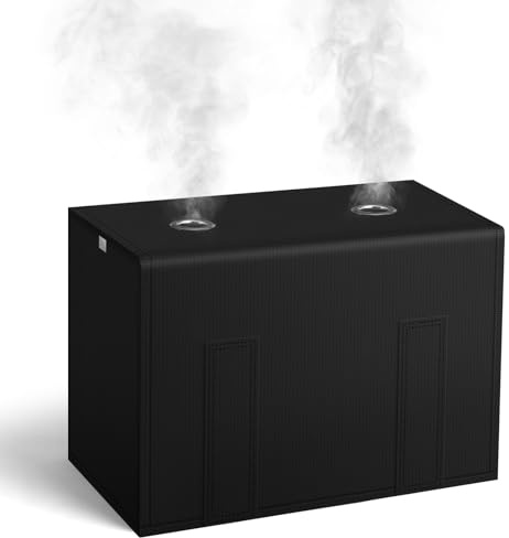 FLASLD Lithium Charging Battery Cover Fireproof Battery Safe Bag Explosion-Proof Protector Lipo Battery Box ebike Battery Guard Safe Case (Black-14x7.8x9.5in)