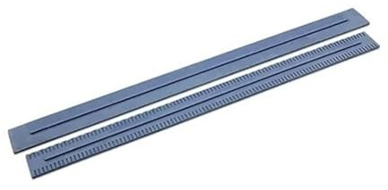 BD50/50 BD50/70 Floor Rubber Squeegee Blade Floor Scrubber Parts Edge Water Retaining Strip, Compatible With Karcher(Grey)
