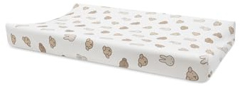 Jollein Jersey Changing Mat Cover – Miffy and Friends – 50x70cm – 100% Cotton – Oeko-TEX Certified – Changing Pad Cover