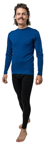 ALPIN LOACKER Merino Thermounterwäsche Set Herren I 100% Merinowolle Thermo Set & Ski Unterwäsche I Baselayer & Funktionsunterwäsche Herren - Atmungsaktiv, Geruchshemmend Wärmend