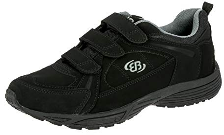 Brütting Mixte Hiker V Chaussures de Marche nordique, Noir Schwarz Grau Schwarz Grau, 46 EU