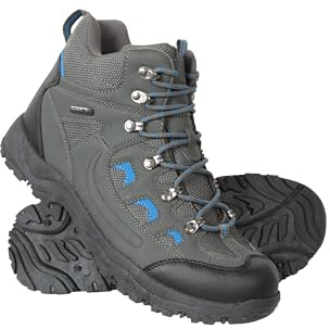 Mountain Warehouse Adventurer Mens Waterproof Boots Dark Grey 9