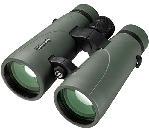Bresser Pirsch Fernglas für Vogelbeobachtung 15x56 wasserdicht | 15 fache Vergrößerung, 56 mm Öffnung, für Brillenträger geeignet, Phasenvergütung, UR Vergütung, BaK4 Glas