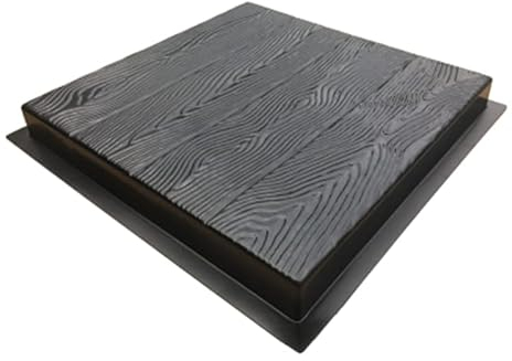 JZYSS Moldes para Cemento Molde de Piedra escalonada DIY de Grano de Madera de imitación for Fabricante de Caminos, Molde de ladrillo de Cemento for pavimentación Moldes Hormigon Impreso