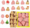 8 Pièces Emporte Pièces Noël,3D Moule Biscuit Plastique,Enfant Moule Cookie Pâtisserie,Noël Moule à Biscuit Emporte,Emporte Piece Patisserie Noel,Noël DIY Décoration de Gâteau Biscuits
