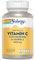 Solaray - Vitamina C 1000mg Rilascio Graduale - 100 Capsule Vegane - Integratore Vit C Retard con Acido Ascorbico, Acerola e Rosa Canina - Testata in Laboratorio
