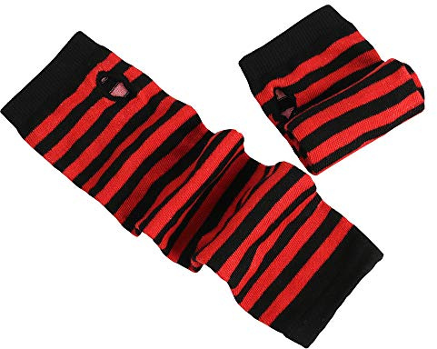 Anevous 1 Paar Damen Lange Fingerlose Handschuhe, Winter Stricken Armwärmer, Fingerlos Armstulpen Damen, Stulpen Handschuhe, Langarm Fäustlinge für Frauen Herbst Winter