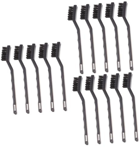 OKUMEYR 15stücke Antistatische Reinigungsbürsten Mit Kunststoffgriff Für Leiterplatten Pc Und Elektronische Geräte Effektive Entfernung Von Und Statischer Elektrizität