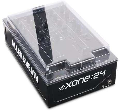 Decksaver Super Strong Polycarbonate Cover Compatible with Allen & Heath XONE:24 DJ Mixer