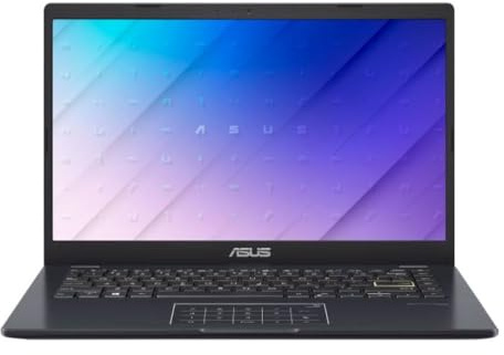 ASUS Vivobook Go 14 14 FHD IPS Laptop Intel Celeron N4500 Dual-Core 4GB RAM 128GB eMMC Windows 11 Home USB 3.2 USB-C HDMI Black Lightweight Notebook - E410KA-EB996WS