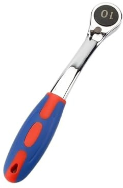 Set di chiavi a brugola a cricchetto reversibili da 4 a 17 mm con impugnatura in gomma morbida