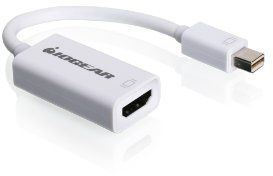 IOGEAR Mini DisplayPort to HD Adapter Cable, White, GMDPHDW6