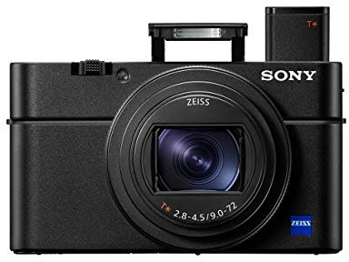 Sony RX100 VI Advanced Compact Premium Camera with 1.0-Type Sensor, 24-200 mm F2.8-4.5 Zeiss Lens, Superior AF Performance, 4K Movie (DSC-RX100M6) (Renewed)