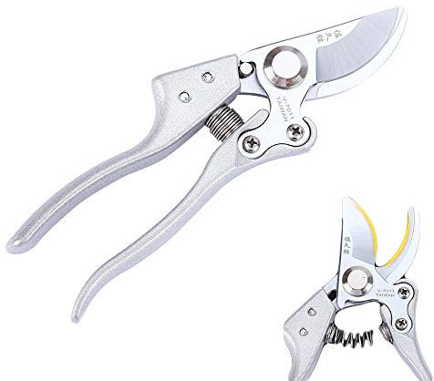 Gartenschere Bypass AST Schere mit Sicherheitsverriegelung AST Schneider Scharfe Schere Pflanzentrimmer
