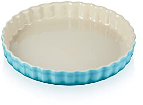 LE CREUSET Tarteform aus Steinzeug, 28 cm, 2.1 Liter, Karibik, 71120281700001