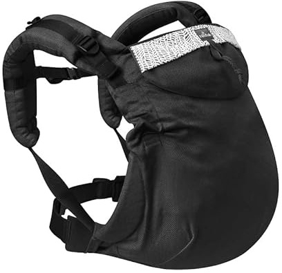 Néobulle - Mochila Portabebés | Evolutiva Néo V3 | Adaptable con Tejido Ajustable Hasta los 24 Meses | Tela de Fular 100% Algodón con Tirantes Suaves y Cinturón Fisiológico Galet | Color Ebene